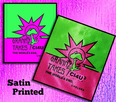 bright printed labels